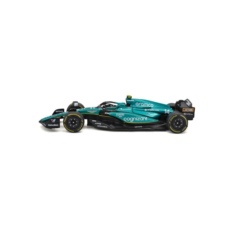 Auto Bburago Race Aston Martin Amr23 2023 a Escala 1:43 - #14 Alonso - Image 3