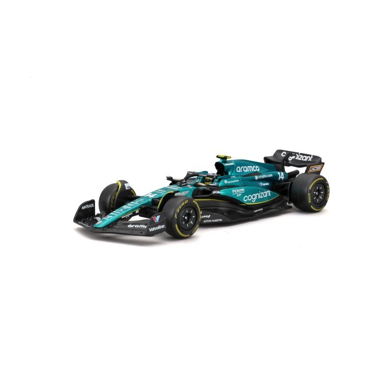 Auto Bburago F1 Race Aston Martin Amr23 2023 a Escala 1:43 - #14 Alonso