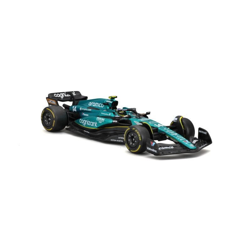 Auto Bburago F1 Race Aston Martin Amr23 2023 a Escala 1:43 - #14 Alonso - Image 2
