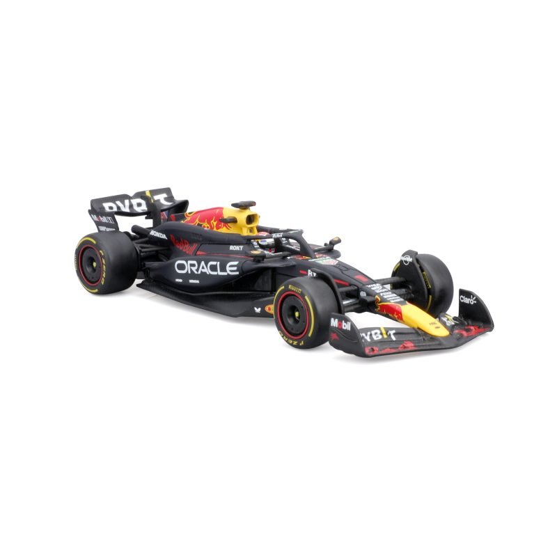 Auto Bburago F1 Race Oracle Red Bull RB20 2024 a Escala 1:43 con casco - Max Verstappen #1 - Image 2