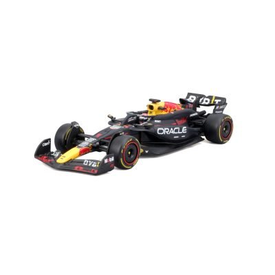 Auto Bburago F1 Race Oracle Red Bull RB20 2024 a Escala 1:43 con casco - Max Verstappen #1