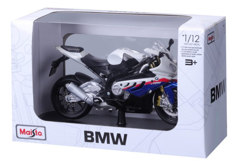 Maisto Motocicleta Bmw S 1000 Rr W/std. A Escala 1:12_7