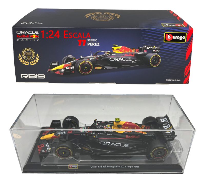 Bburago Redbull F1 Rb19 2023 Sergio Checo Pérez 1:24 W/d_1