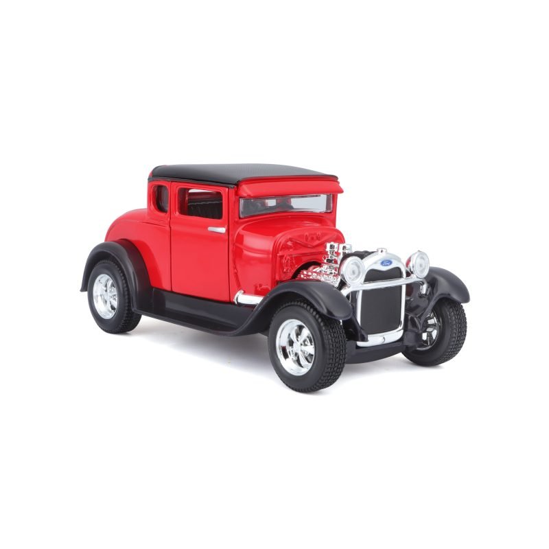 Auto Ford Model a Escala 1:24 color rojo - Image 2