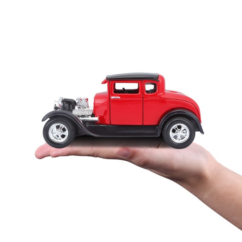 Auto Ford Model a Escala 1:24 color rojo - Image 5