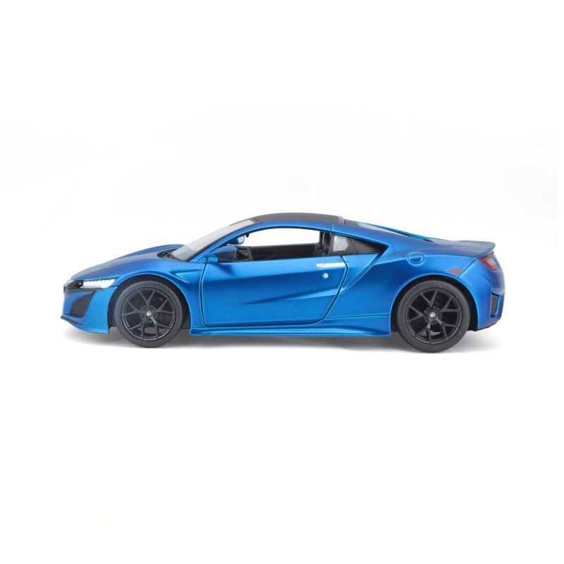 Auto Acura Nsx 2017 a Escala 1:24 color azul acero - Image 5