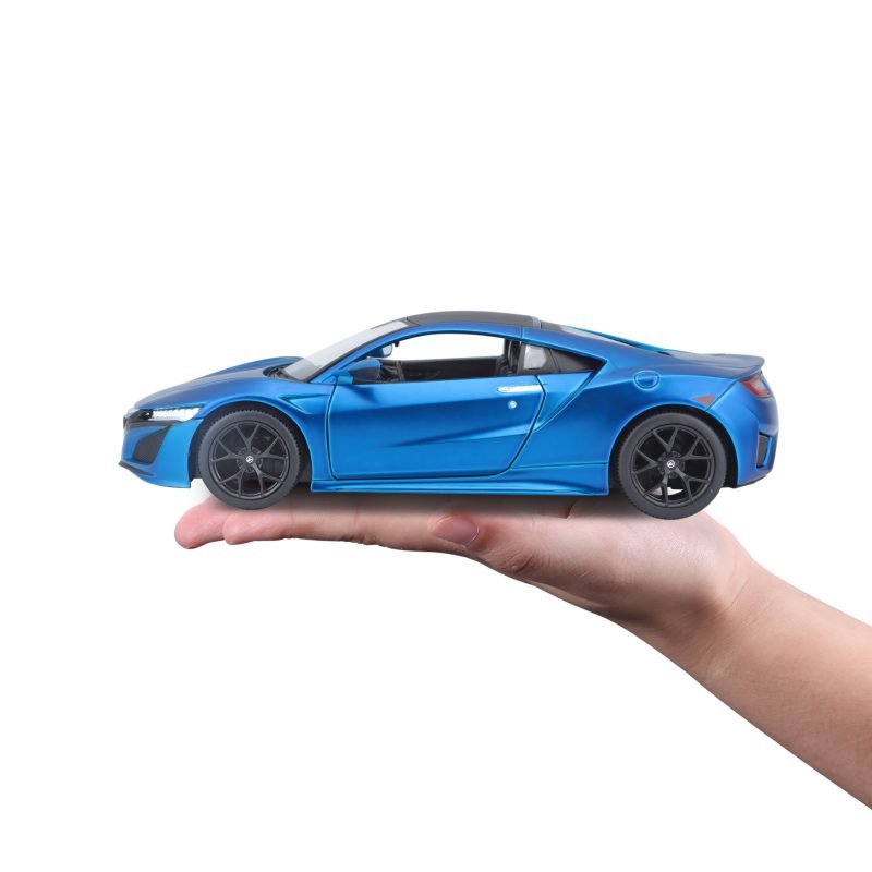 Auto Acura Nsx 2017 a Escala 1:24 color azul acero - Image 2