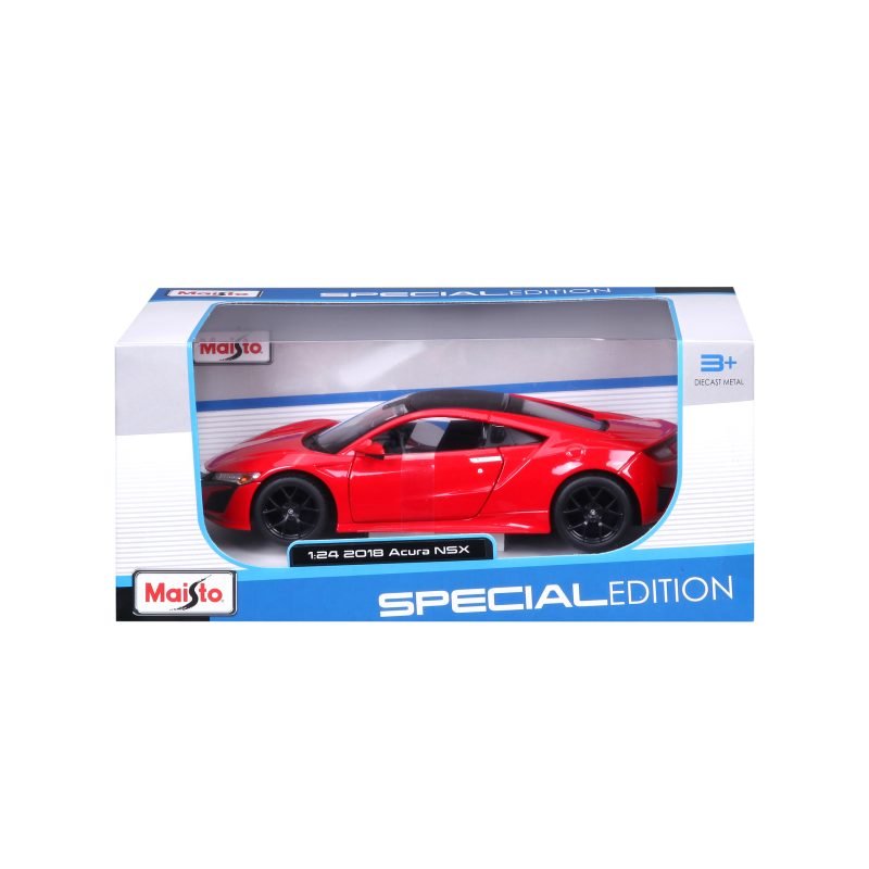 Auto Acura Nsx 2017 a Escala 1:24 color rojo - Image 6