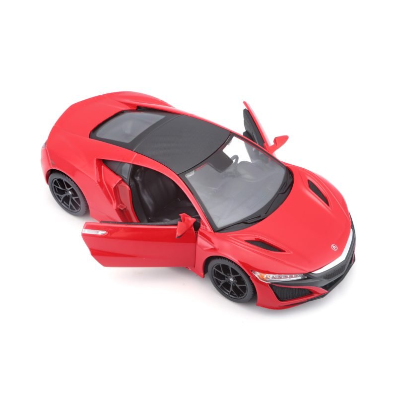 Auto Acura Nsx 2017 a Escala 1:24 color rojo - Image 3