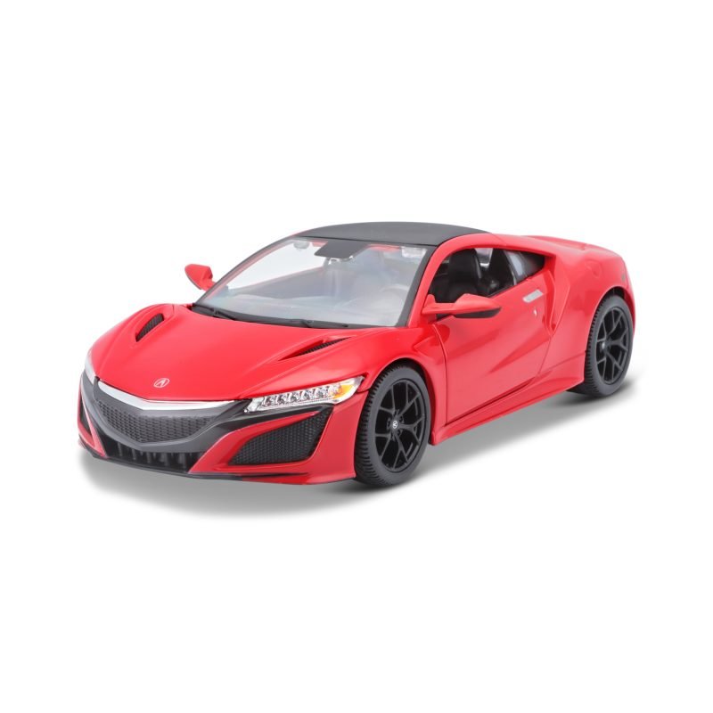 Auto Acura Nsx 2017 a Escala 1:24 color rojo