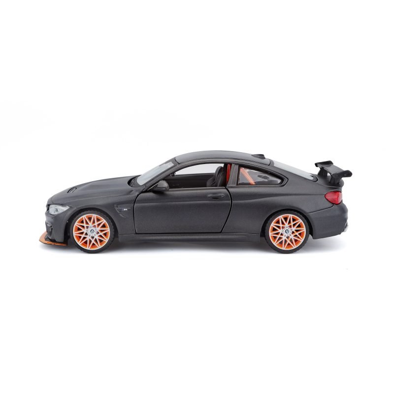Auto SE Bmw M4 Gts Maisto a Escala 1:24 color gris - Image 3