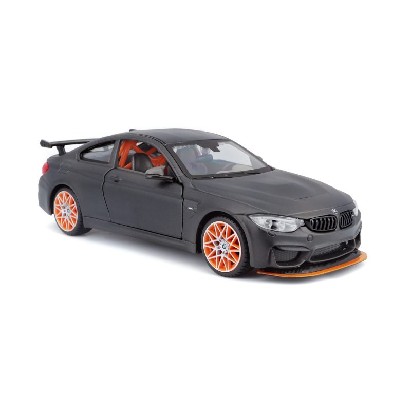 Auto SE Bmw M4 Gts Maisto a Escala 1:24 color gris - Image 2