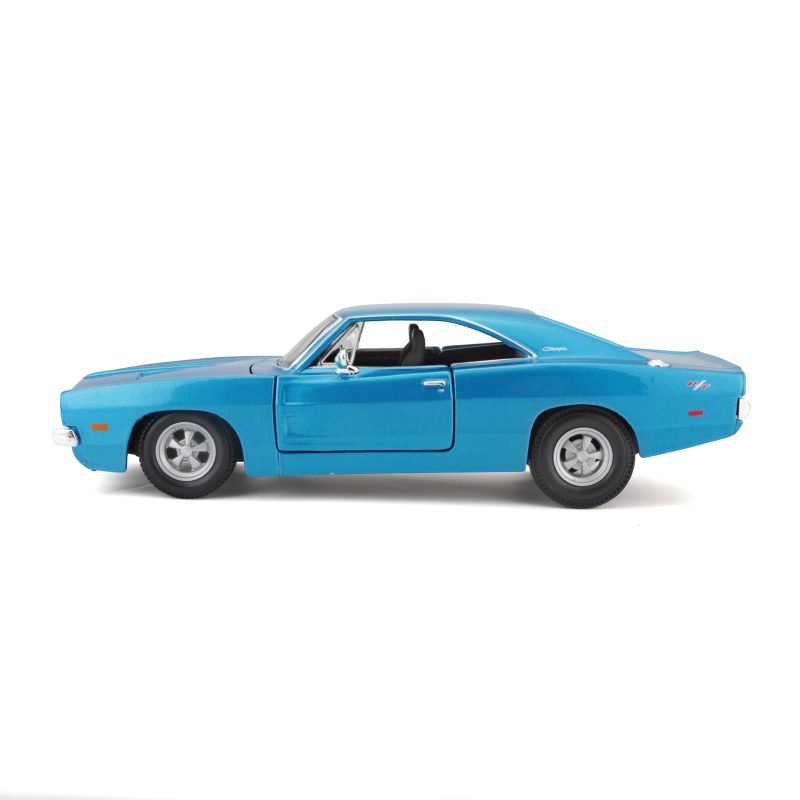 Auto Dodge Charger Edición Especial 1969 Maisto a Escala 1:25 color azul - Image 3
