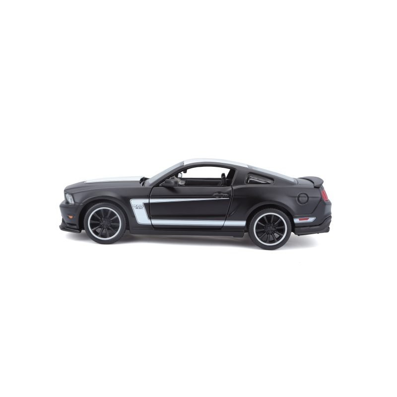 Auto Ford Mustang Boss 302 2012 Maisto a Escala 1:24 color negro - Image 3
