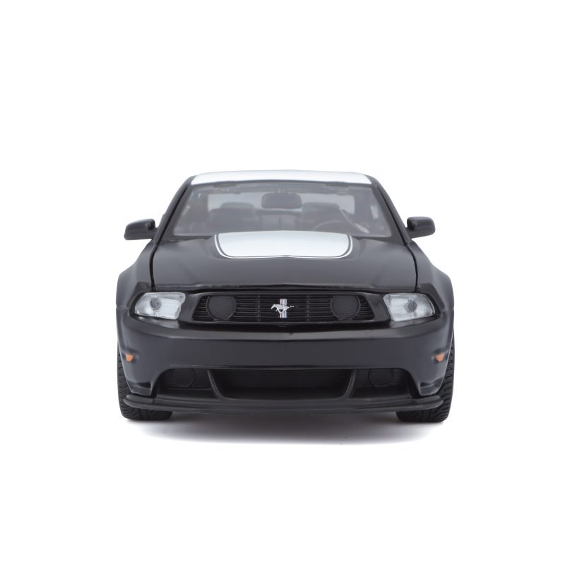 Auto Ford Mustang Boss 302 2012 Maisto a Escala 1:24 color negro - Image 5
