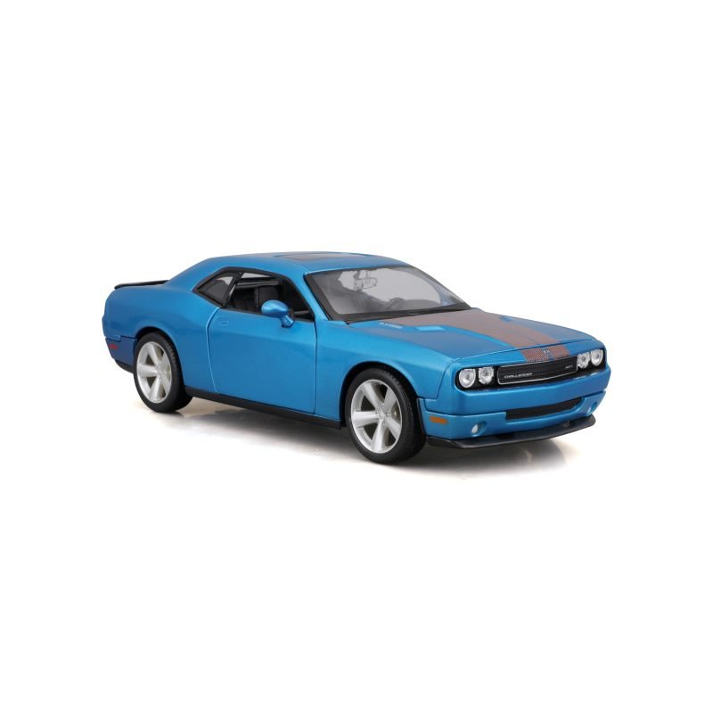 Auto Dodge Challenger SRT8 2008 Maisto a escala 1:24 color azul - Image 2