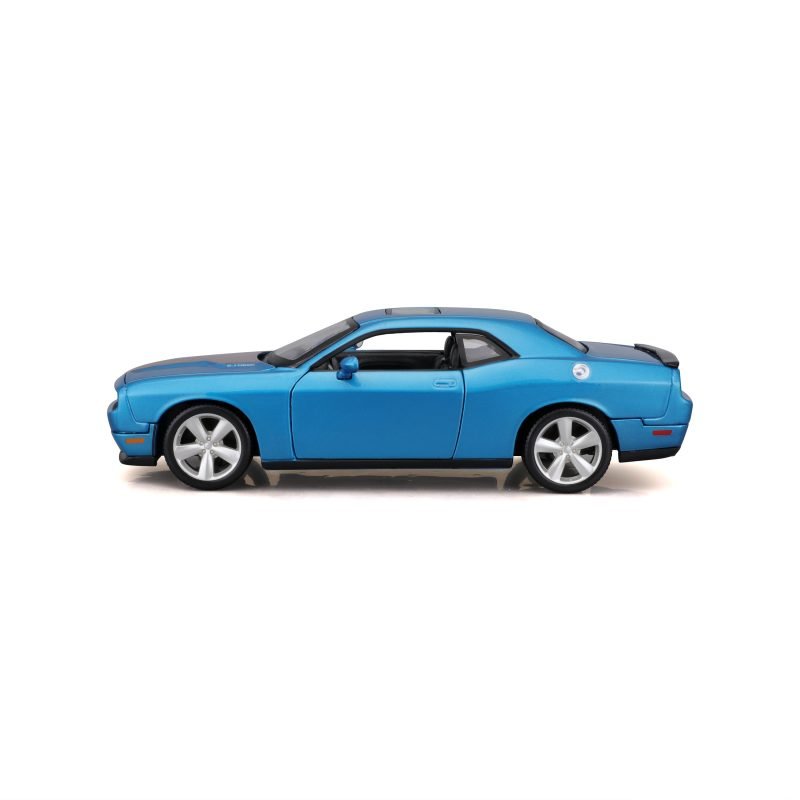 Auto Dodge Challenger SRT8 2008 Maisto a escala 1:24 color azul - Image 3