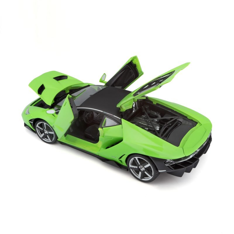 Auto Lamborghini Centenario 2016 Maisto a Escala 1:18 color verde - Image 3