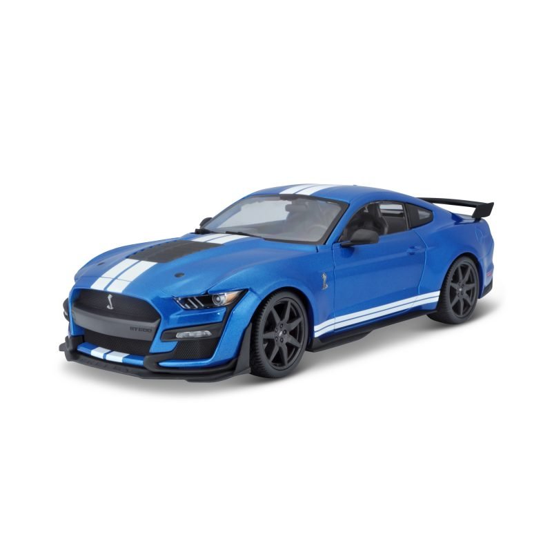 Mustang Shelby Gt500 2020 a Escala 1:18 color azul