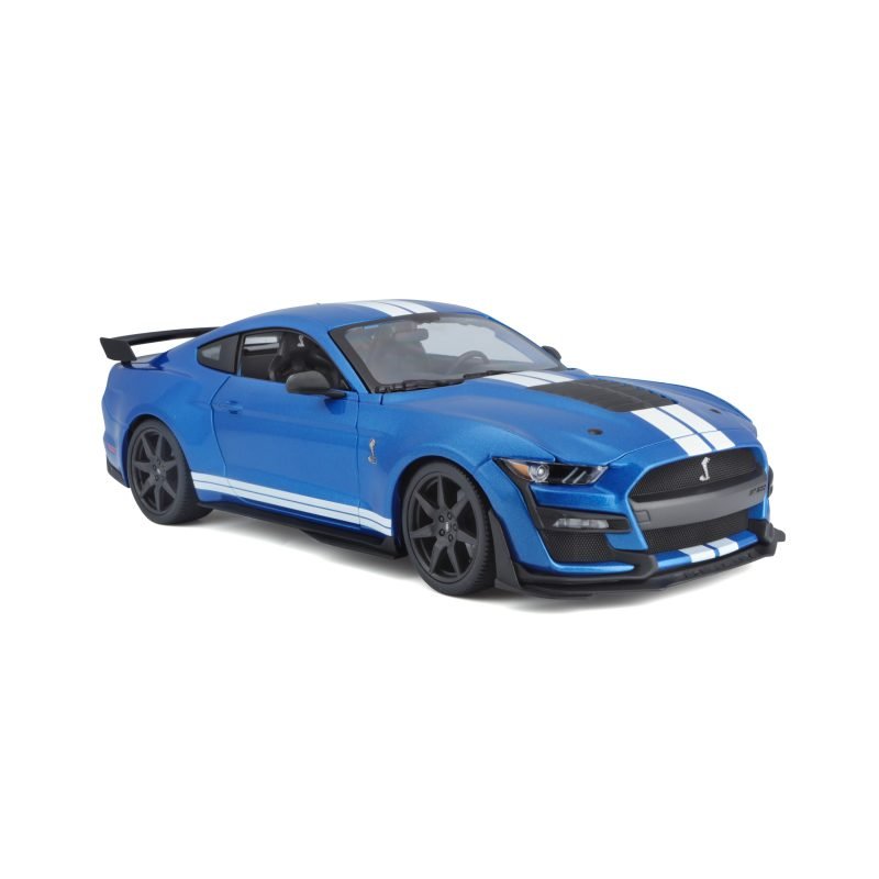 Mustang Shelby Gt500 2020 a Escala 1:18 color azul - Image 2