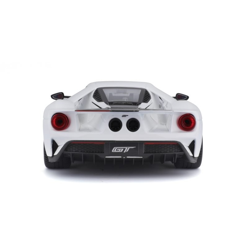 Auto Ford GT Heritage Series 2021 #98 a Escala 1:18 color blanco/negro/rojo - Image 4