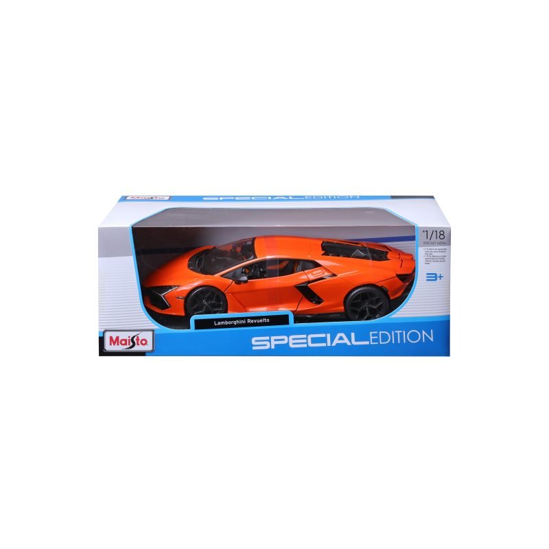 Auto Lamborghini Revuelto 2024 Maisto a Escala 1:18 color naranja - Image 6