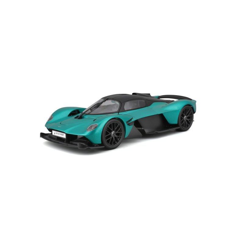 Auto Valkyrie Aston Martin 2022 a Escala 1:18 color verde