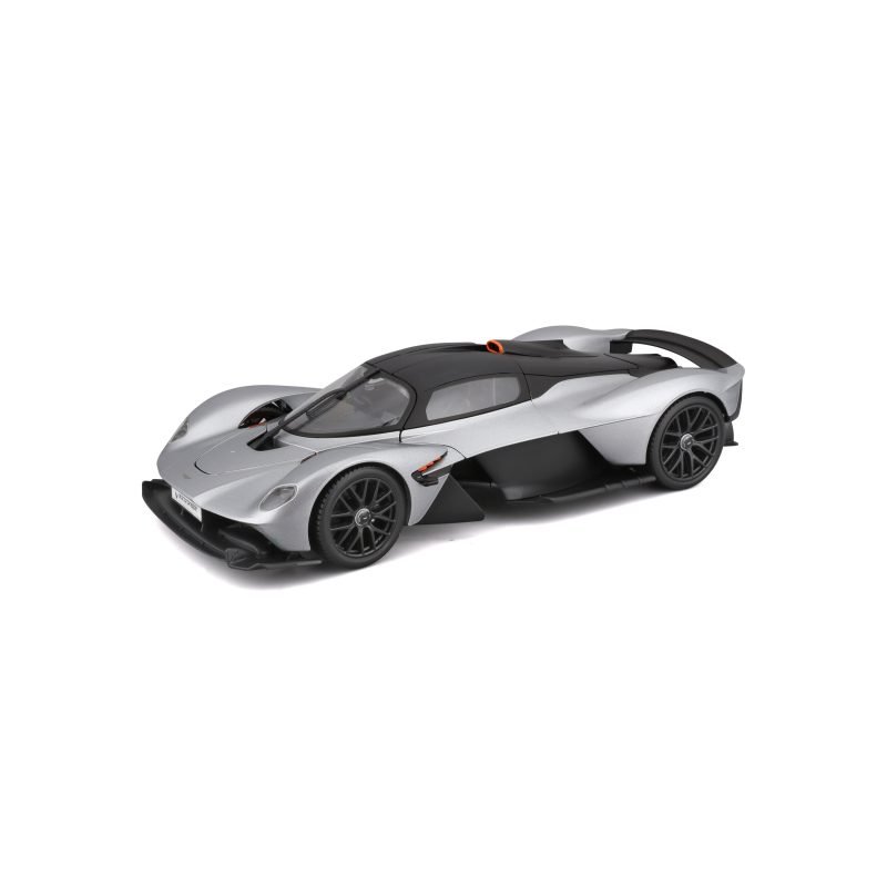 Auto Valkyrie Aston Martin 2022 a Escala 1:18 color gris