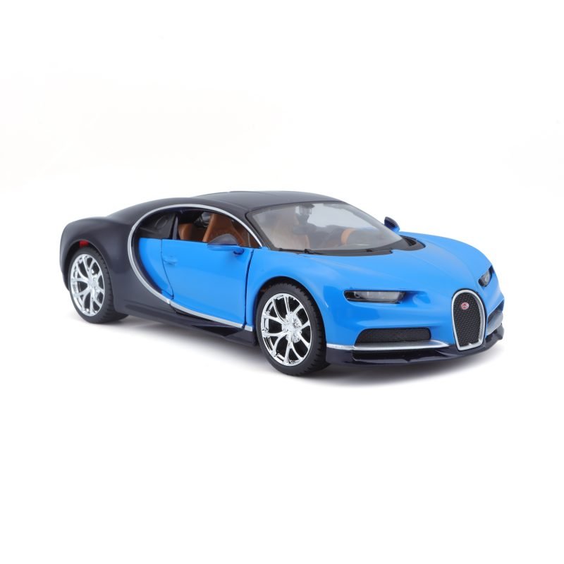 SE Bugatti Chiron Edición Especial a Escala 1:24 color azul - Image 2