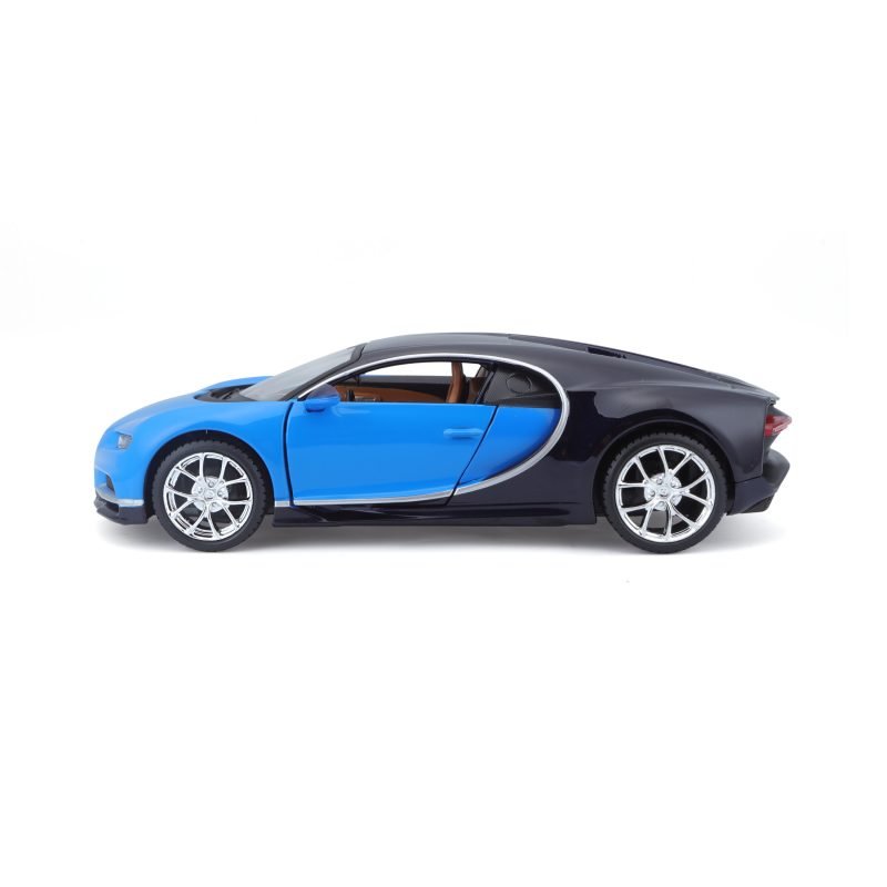 SE Bugatti Chiron Edición Especial a Escala 1:24 color azul - Image 3