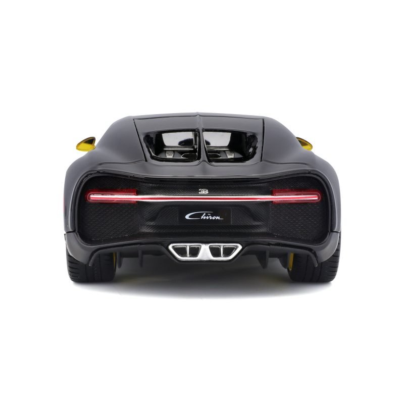 SE Bugatti Chiron a Escala 1:24 color amarillo/negro - Image 6