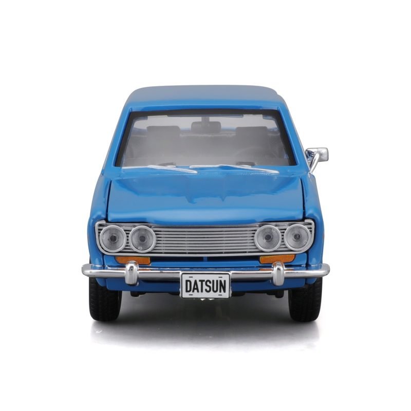 Auto Datsun 510 1971 a Escala 1:24 color azul - Image 4