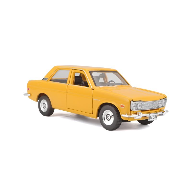 Auto Datsun 510 1971 a Escala 1:24 color amarillo - Image 2