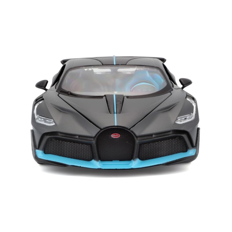 Auto SE Bugatti Divo Edición Especial a Escala 1:24 color negro/azul - Image 5