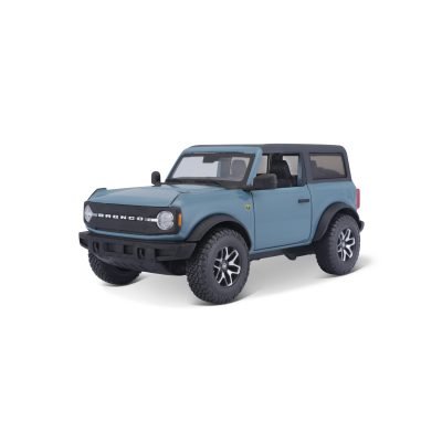 Camioneta Ford Bronco Badlands 2 Dr. 2021 Maisto a Escala 1:24 color azul