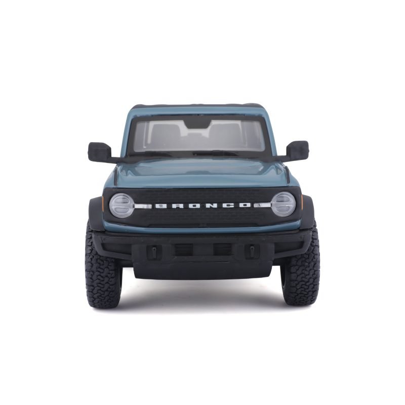 Camioneta Ford Bronco Badlands 2 Dr. 2021 Maisto a Escala 1:24 color azul - Image 5