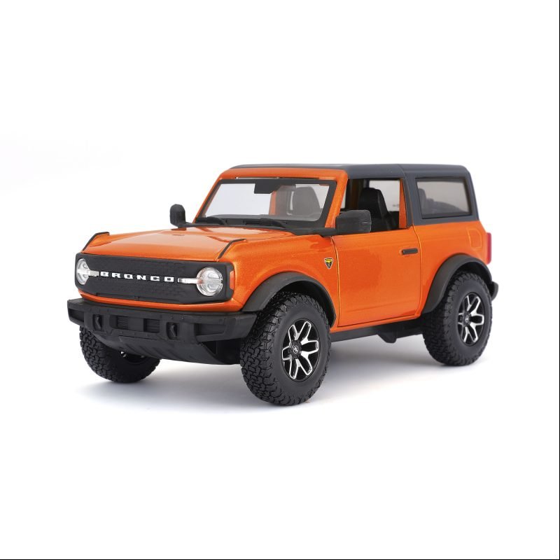 Ford Bronco Badlands 2 Dr. 2021 a Escala 1:24 color naranja