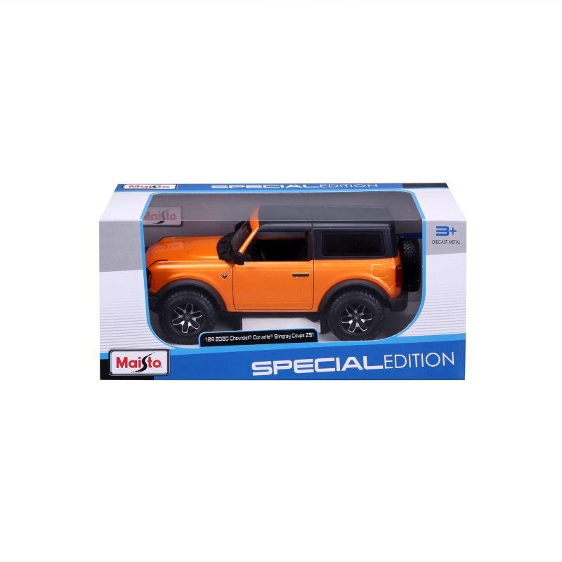 Ford Bronco Badlands 2 Dr. 2021 a Escala 1:24 color naranja - Image 6