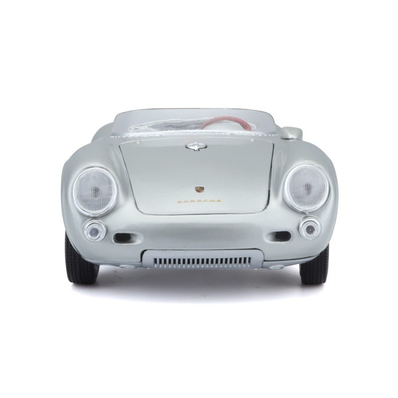 Auto Porsche 550 A Spyder 1956 Maisto a Escala 1:18 color gris - Image 5