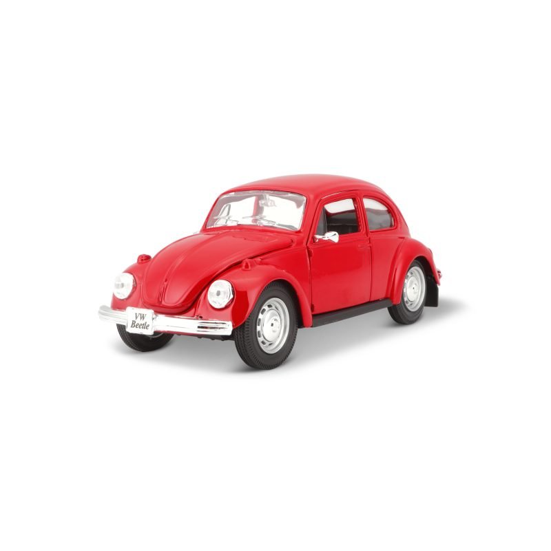 Auto Volkswagen Beetle Ediciòn Especial Maisto a Escala 1:24 color rojo