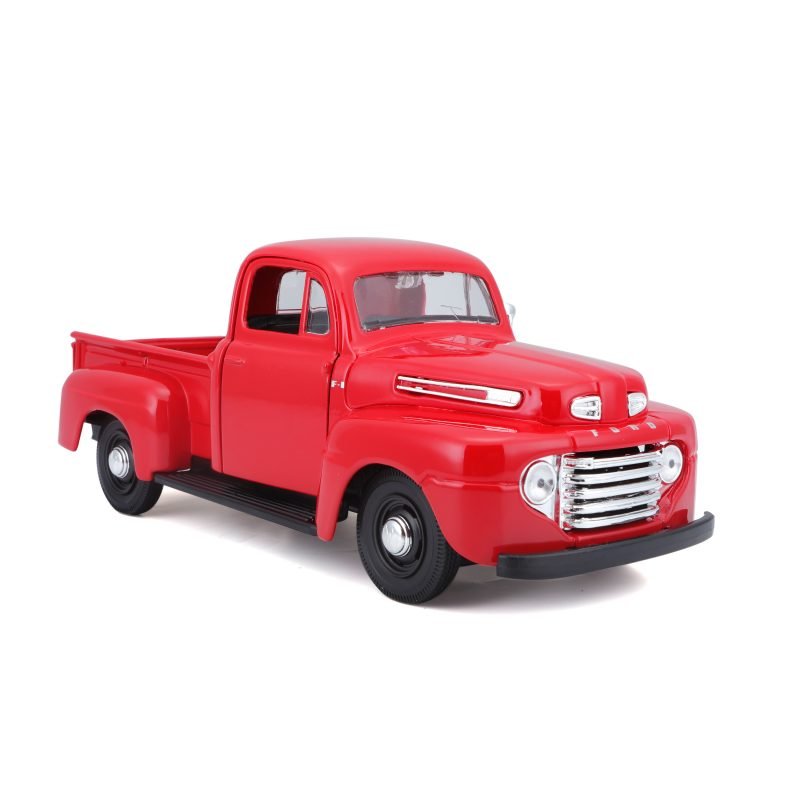 Camioneta SE Ford F-1 Pickup 1948 Maisto a Escala 1:25 color rojo - Image 2