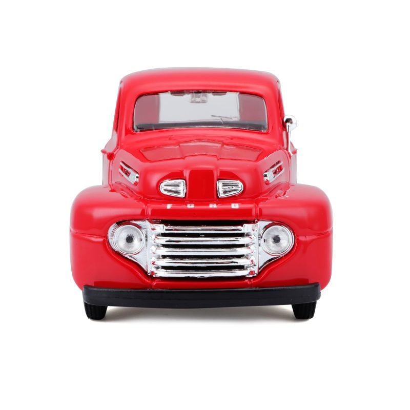 Camioneta SE Ford F-1 Pickup 1948 Maisto a Escala 1:25 color rojo - Image 5