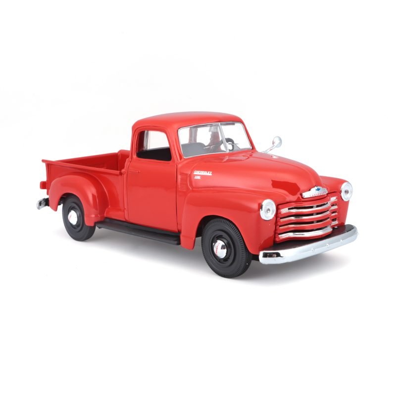 Camioneta Chevrolet 3100 Pickup 1950 Maisto a Escala 1:25 color rojo - Image 2