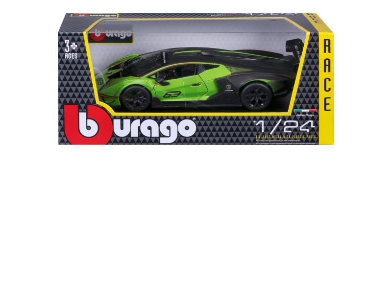 Bburago Lamborghini Essenza Scv12 Color Verde A Escala 1:24_6