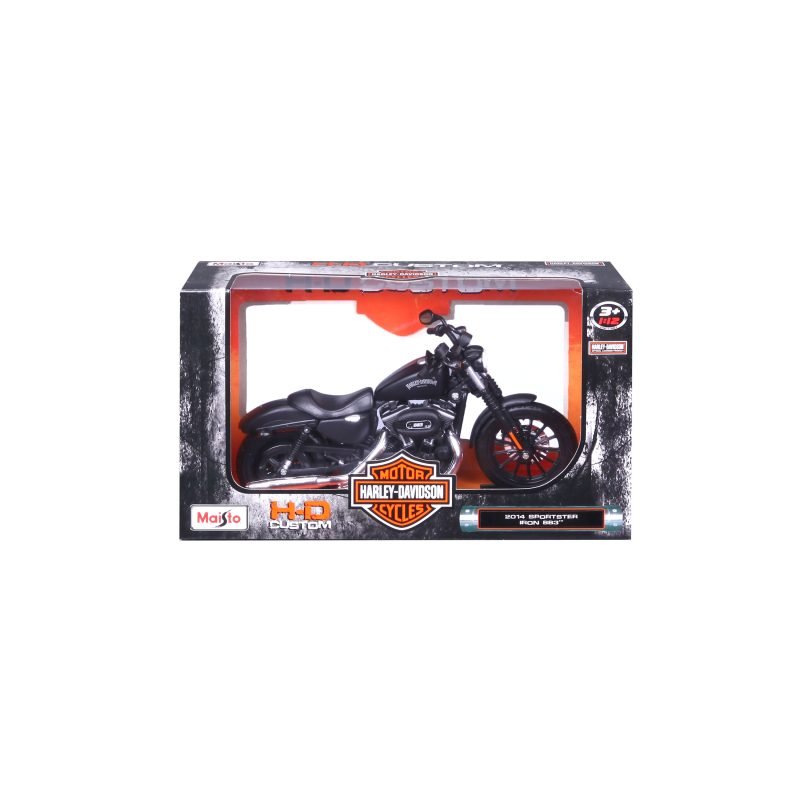 Motocicleta Harley Davidson Sportster Iron 883 2013 a Escala 1:12 - Image 6