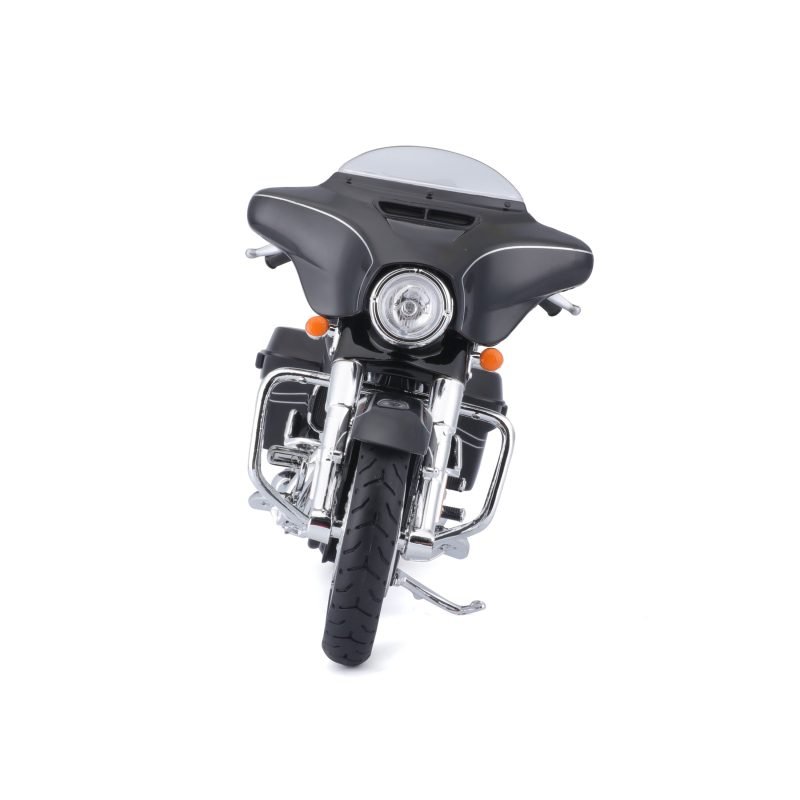 Motocicleta Harley Davidson 2015 Street Glide Special a escala 1:12 color negro - Image 5