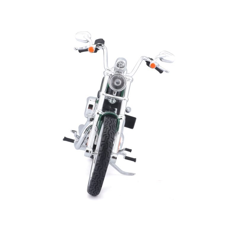 Moto Harley Davidson XL 1200V 2012 a Escala 1:12 color verde - Image 3