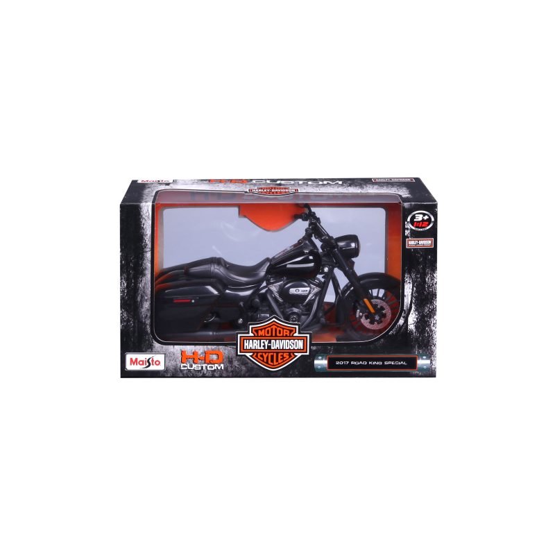 Motocicleta Harley Davidson Road King Special 2017 a Escala 1:12 - Image 5