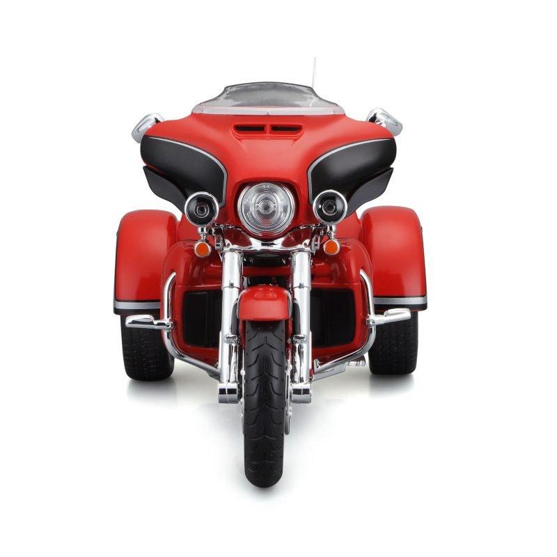 Moto Harley Davidson Cvo Tri Glide 2021 a Escala 1:12 color naranja - Image 5