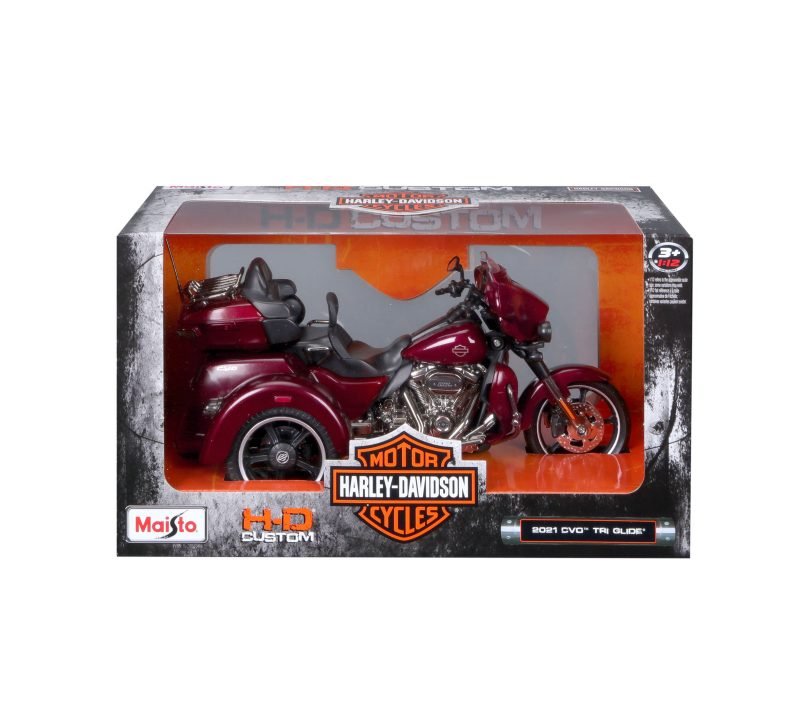 Motocicleta Harley Davidson Tri Glide 2021 Maisto a Escala 1:12 - Image 6